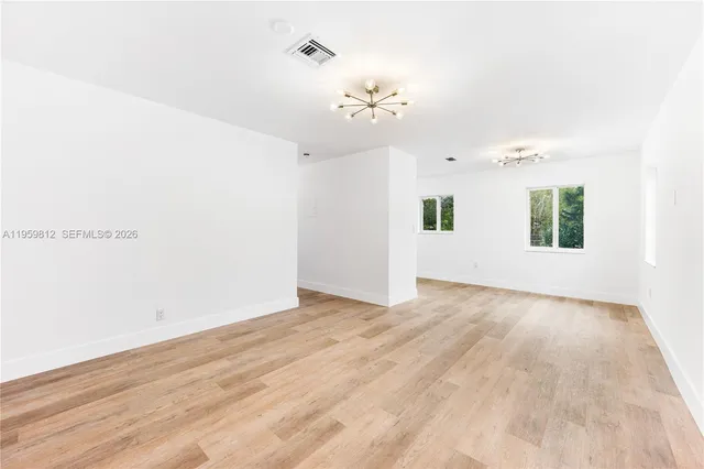 wooden floor in an empty room