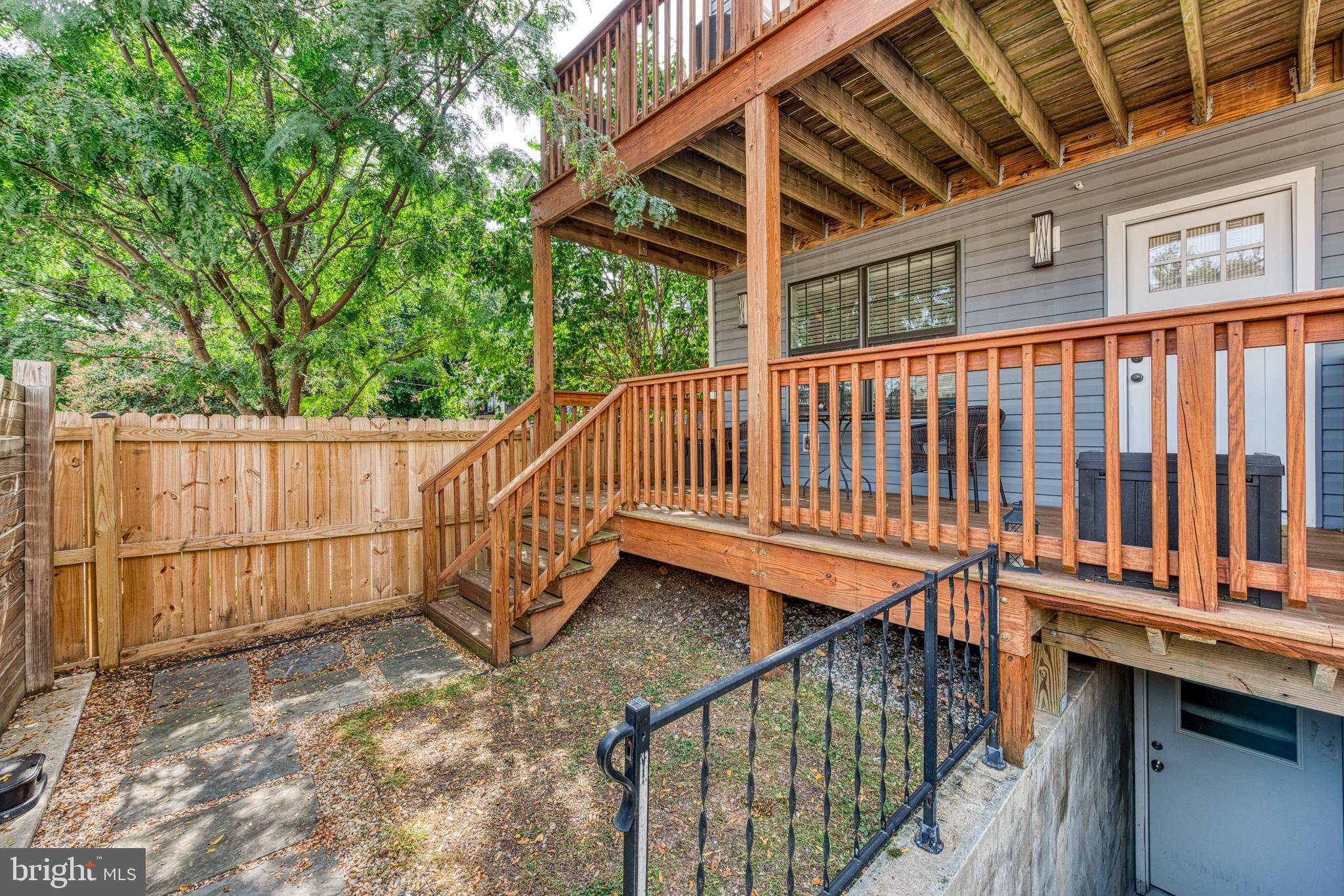 1812 D Street Northeast, Unit 1 Washington, DC 20002 - Photo 29 of 31 a view of entryway with wooden stairs