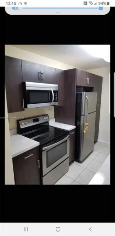 a view of kitchen appliances