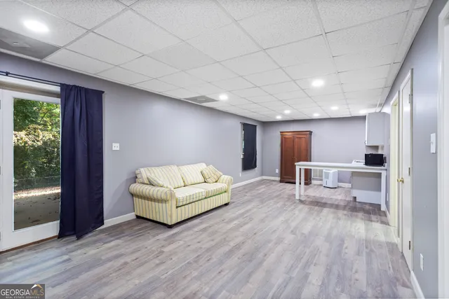 a view of empty room