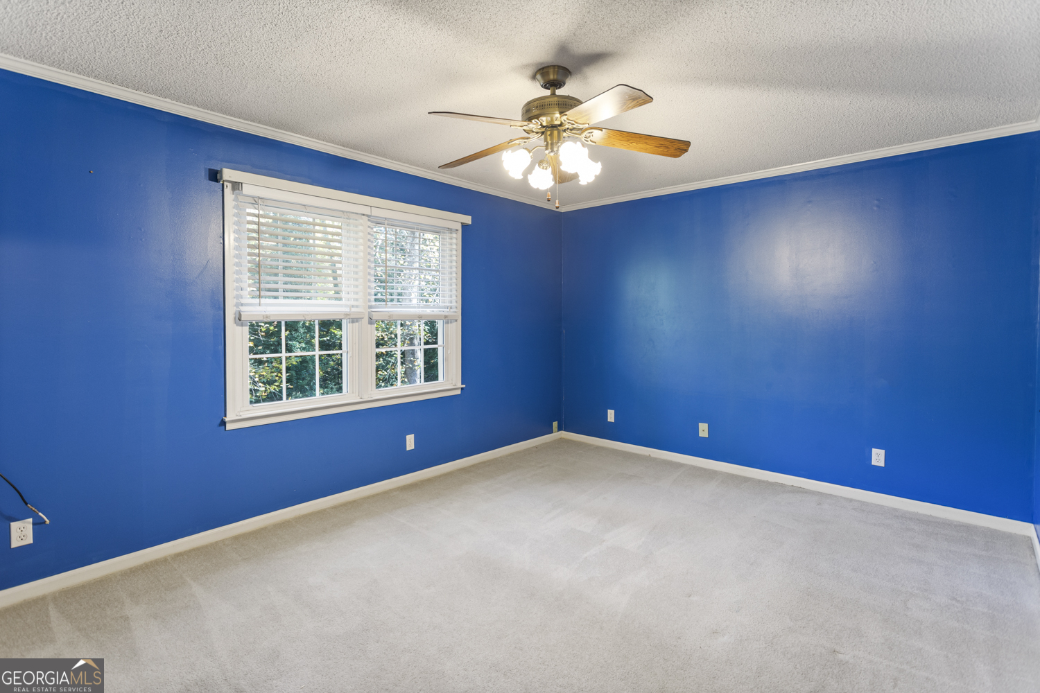 73 Ridgeview Heights Toccoa, GA 30577 - Photo 30 of 67 an empty room with windows and chandelier fan