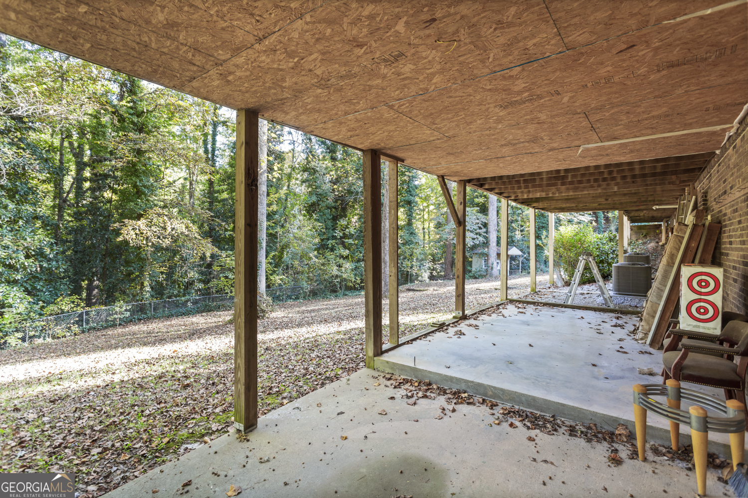 73 Ridgeview Heights Toccoa, GA 30577 - Photo 49 of 67 a view of a backyard with floor to ceiling window and outdoor space