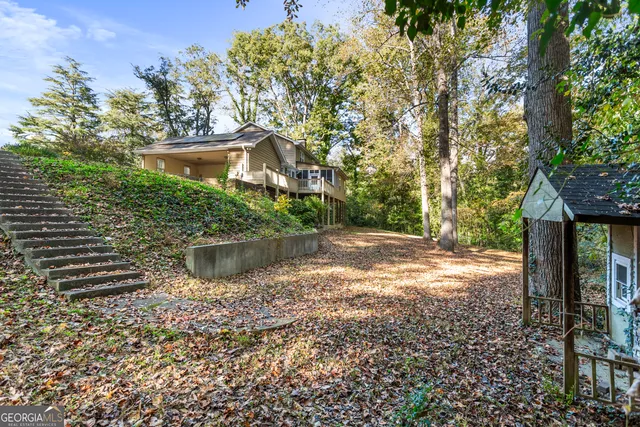 a view of lot of wooden floor and windows