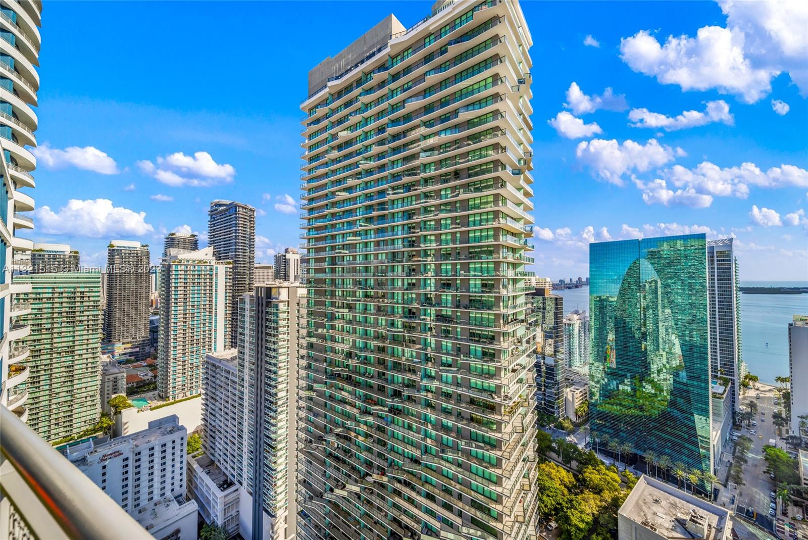 60 Southwest 13th Street, Unit 3600 Miami, FL 33130 - Photo 42 of 43 a view of a city from a balcony