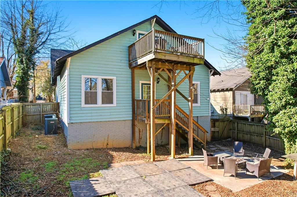 902 Gaston Street Southwest Atlanta, GA 30310 - Photo 36 of 36 a front view of a house with garden