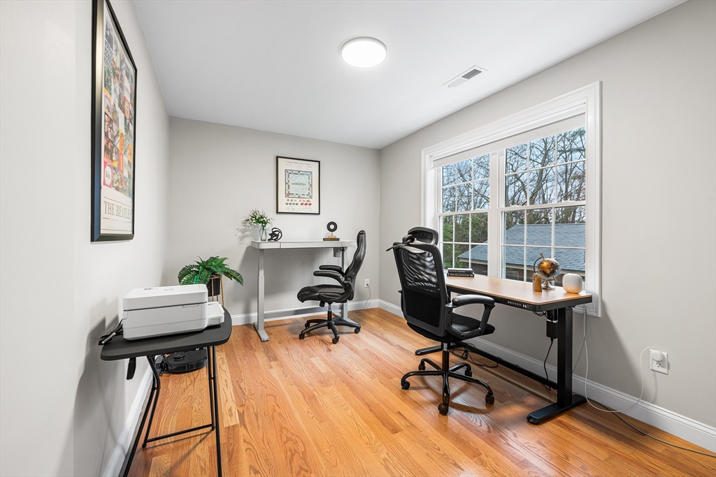32 Fraser Road Framingham, MA 01702 - Photo 27 of 37 a view of a workspace with furniture and a window