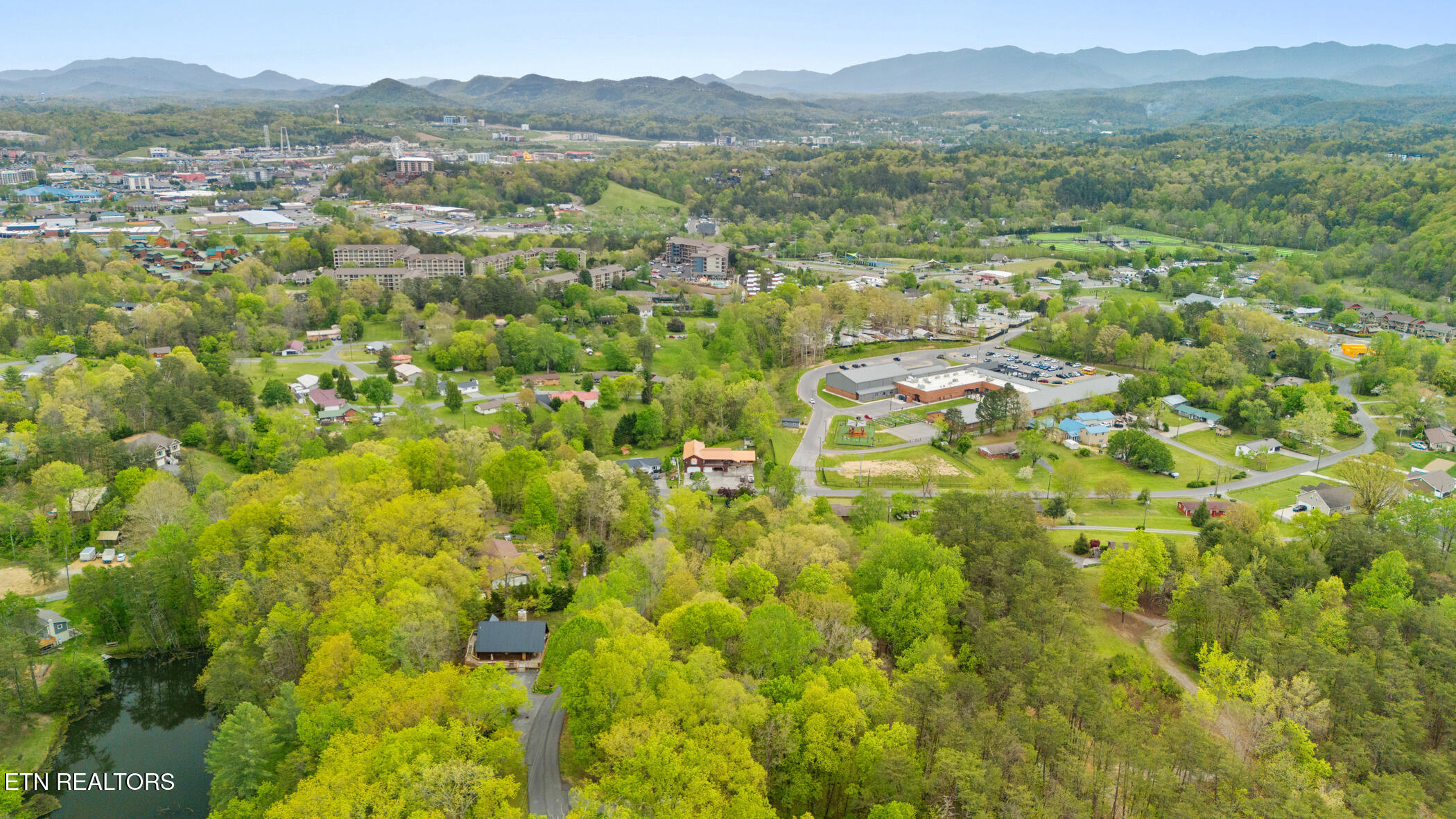720 Timberlake Drive Pigeon Forge, TN 37863 - Photo 40 of 44 Drone view