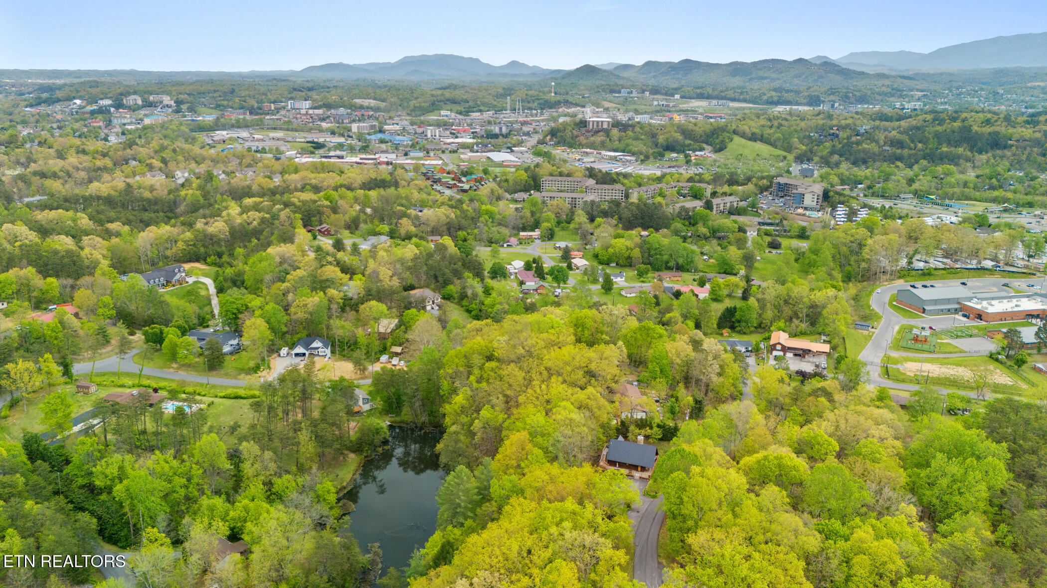 720 Timberlake Drive Pigeon Forge, TN 37863 - Photo 41 of 44 drone view