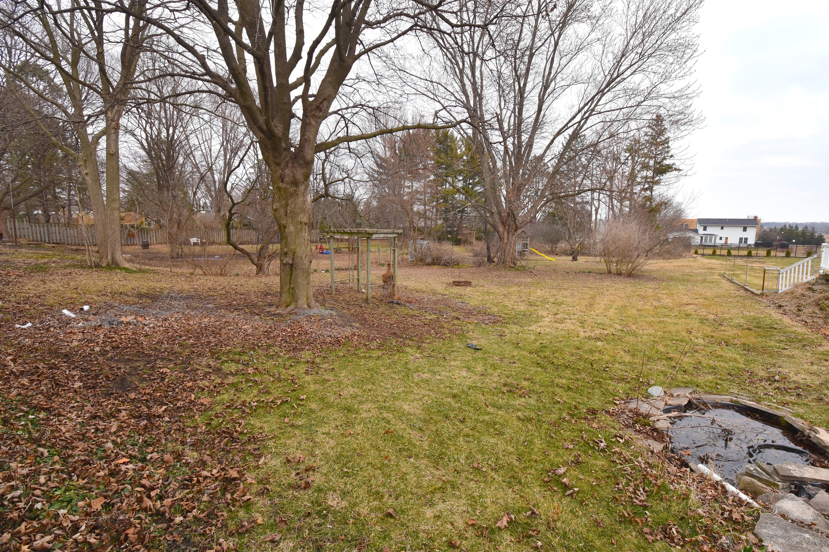 714 Normal Road DeKalb, IL 60115 - Photo 15 of 15 a view of a yard with an outdoor space