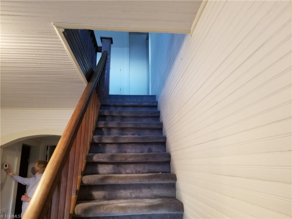 1074 Locust Grove Road Westfield, NC 27053 - Photo 18 of 21 Stairway to second floor