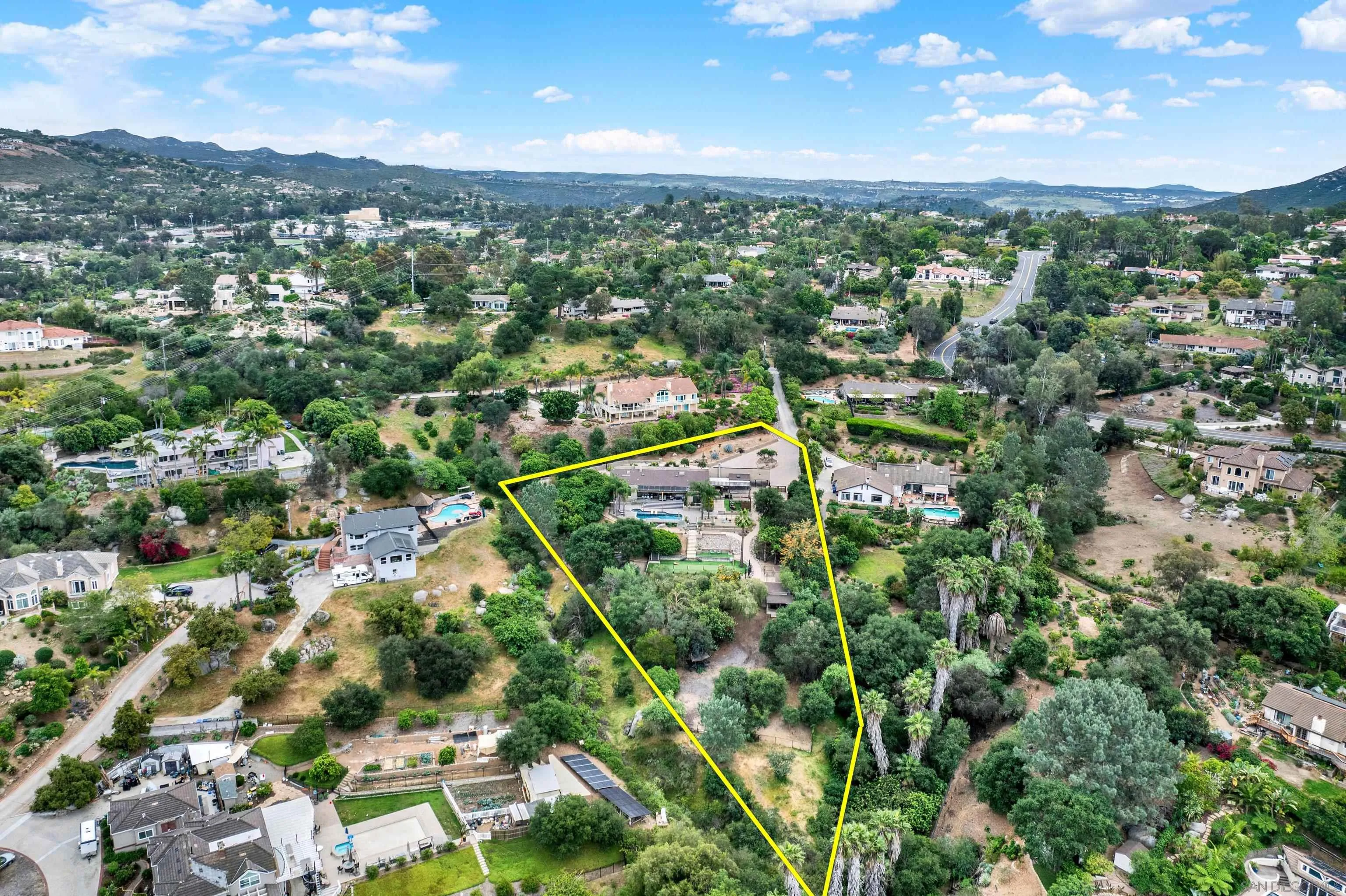 16117 Martincoit Road Poway, CA 92064 - Photo 68 of 73 an aerial view of multiple house