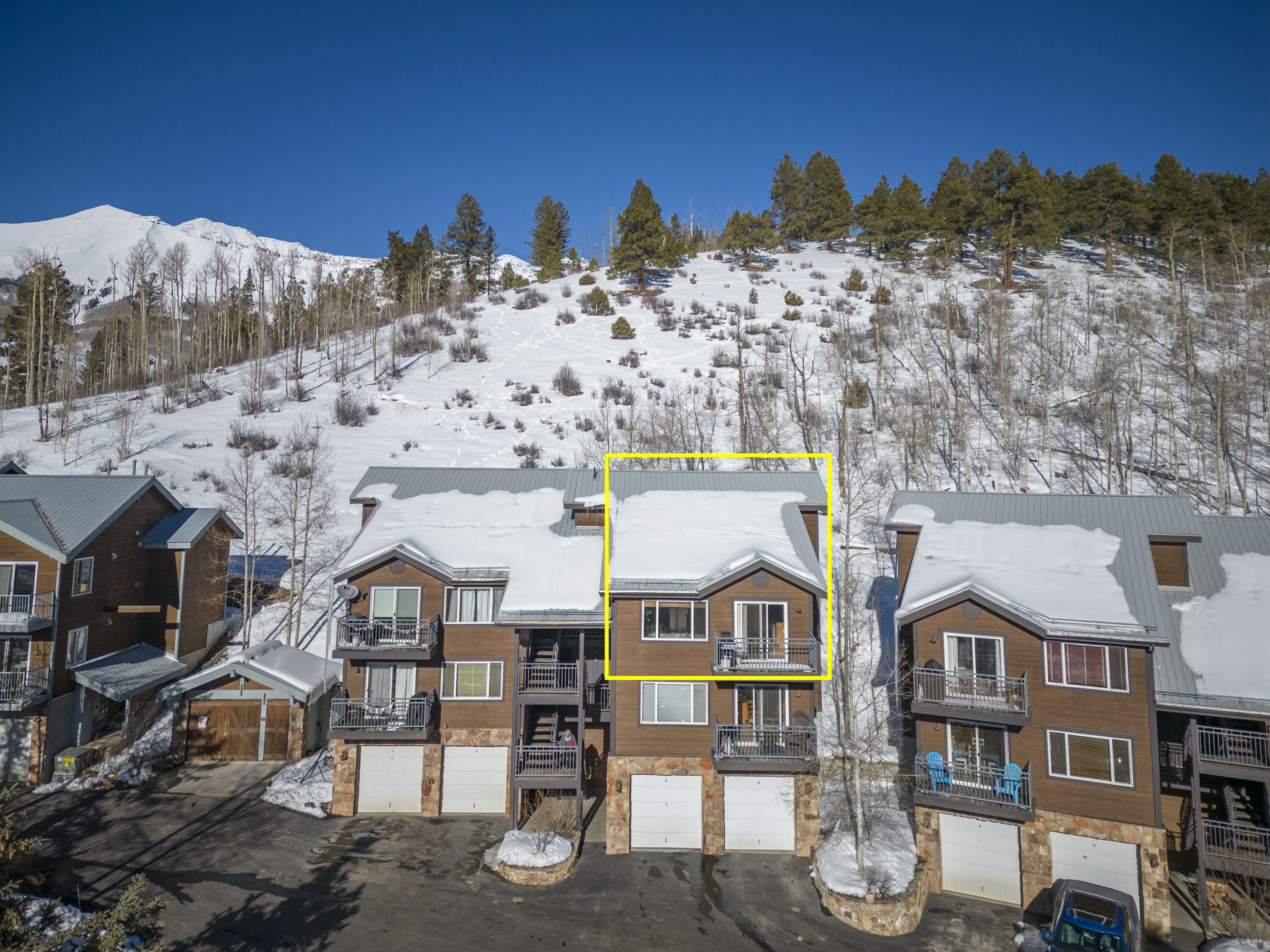 323 Adams Ranch Road, Unit 7B Mountain Village, CO 81435 - Photo 21 of 25 DroneExt7bLines
