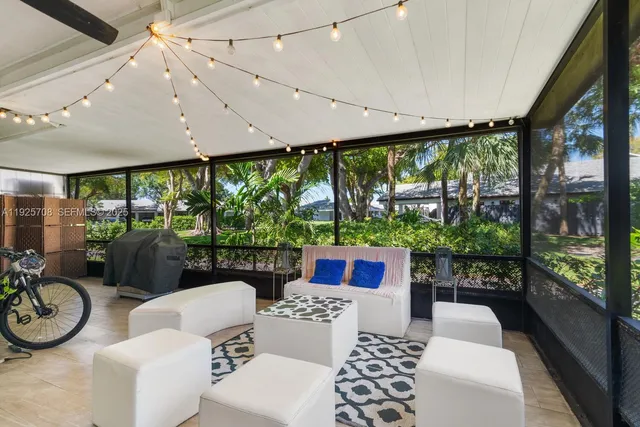 a very nice looking room with a large window