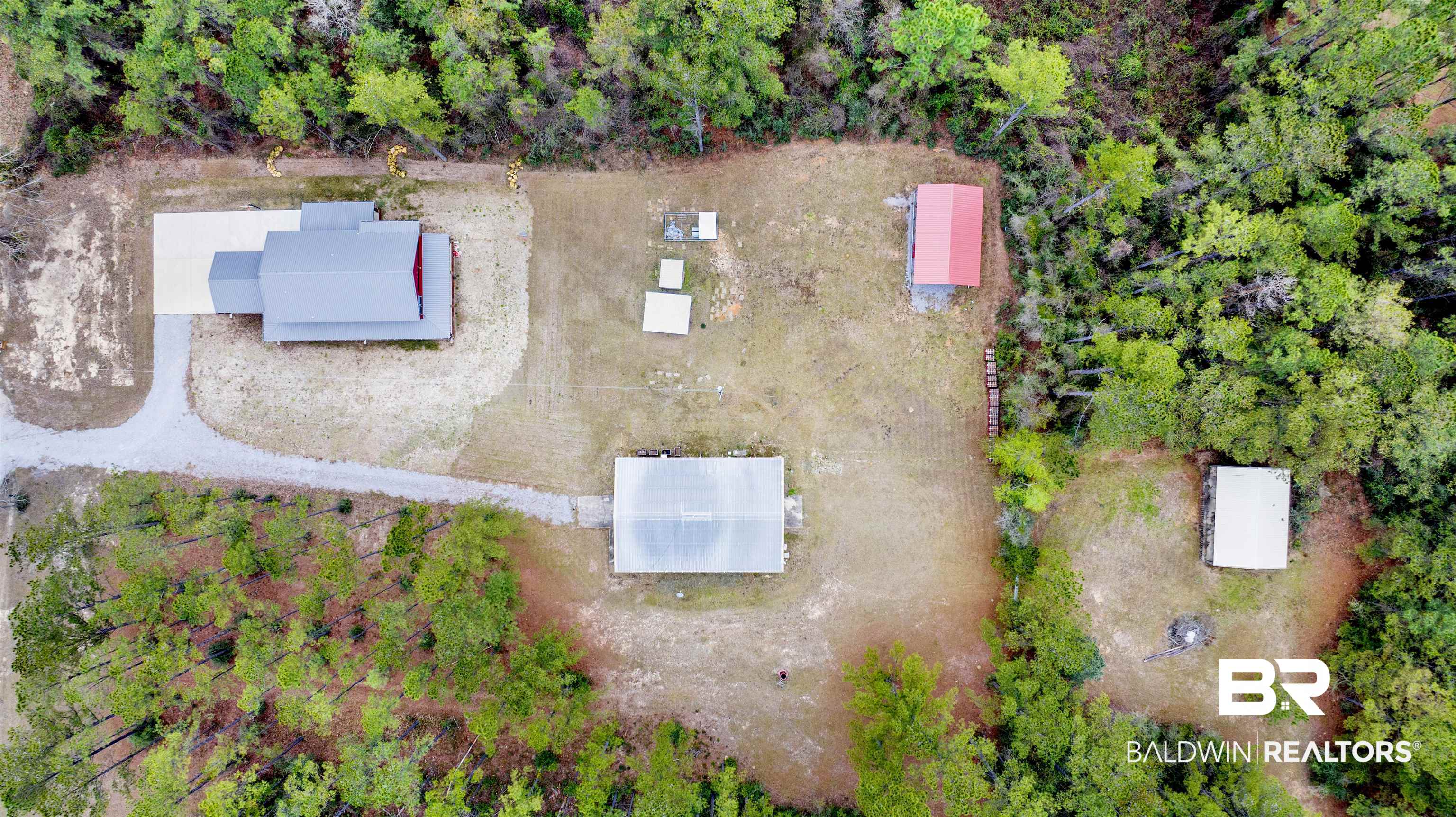 36397 Alexandria Trail Stapleton, AL 36578 - Photo 7 of 65 Drone / aerial view