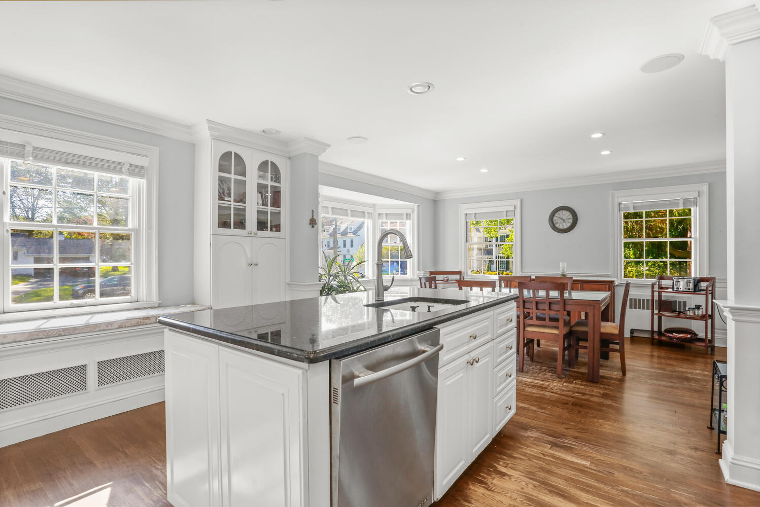110 Gower Road New Canaan, CT 06840 - Photo 12 of 39 a kitchen with stainless steel appliances granite countertop a stove and a sink