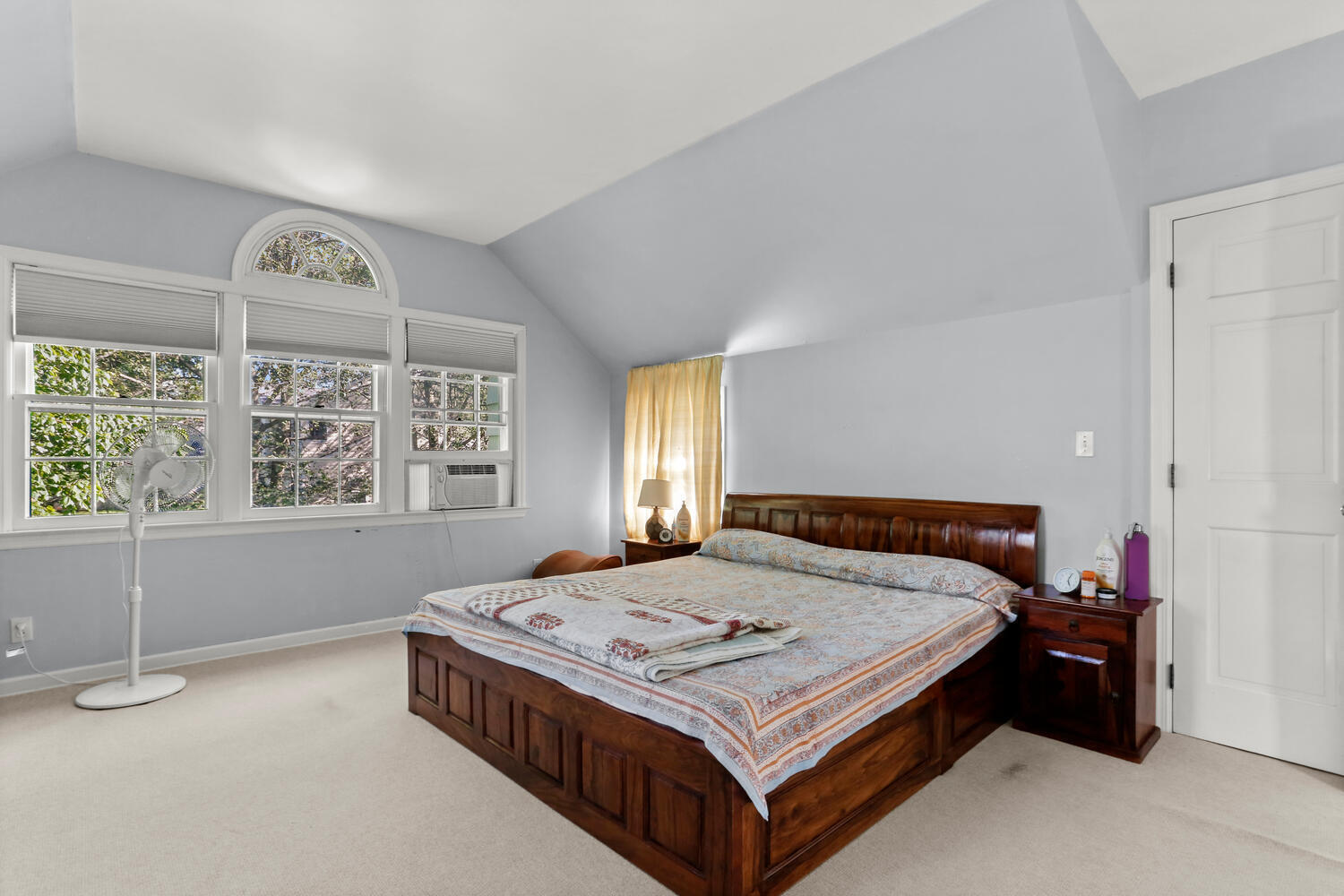 110 Gower Road New Canaan, CT 06840 - Photo 19 of 39 a bedroom with a bed and a large window