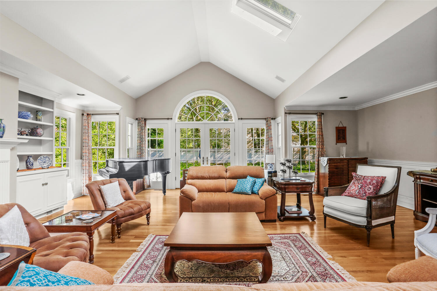 110 Gower Road New Canaan, CT 06840 - Photo 6 of 39 a living room with furniture and a large window