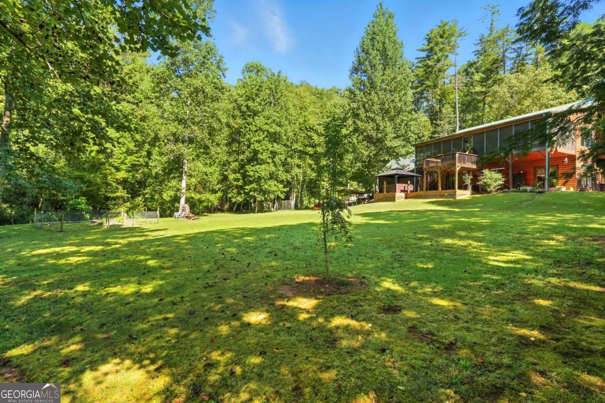 772 Rickman Airfield Road Clayton, GA 30525 - Photo 48 of 64 a backyard of a house with lots of green space