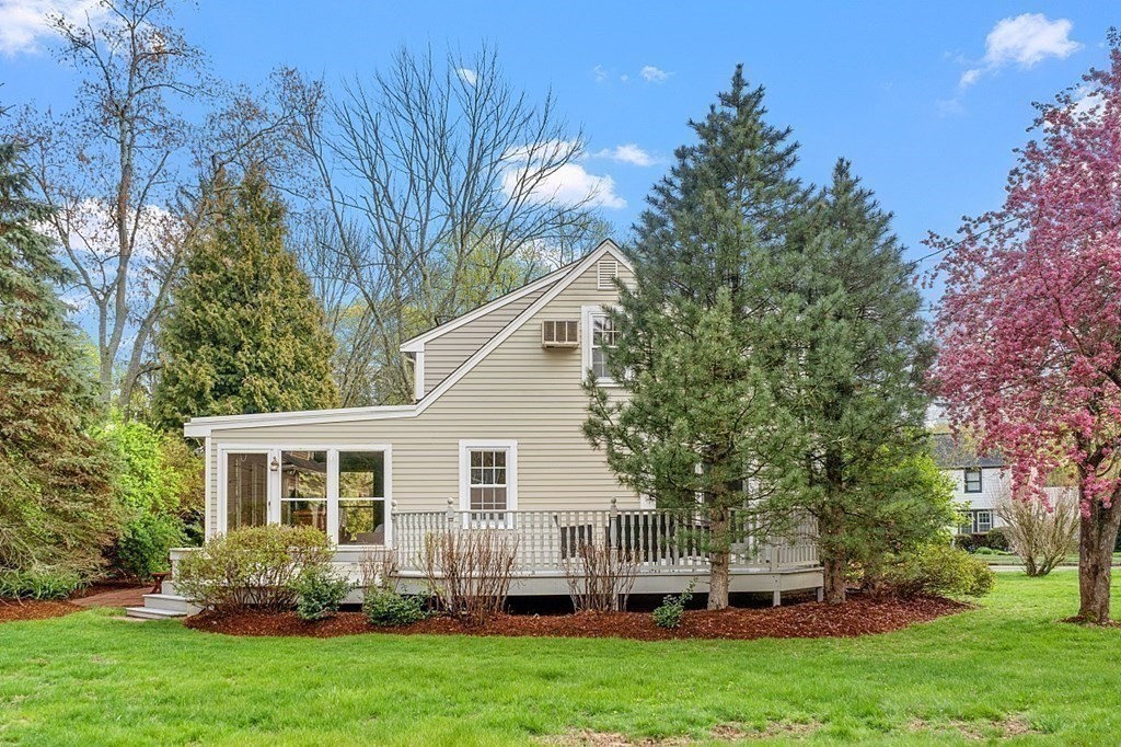 5 Gleason Road Lexington, MA 02420 - Photo 23 of 32 a view of house with backyard