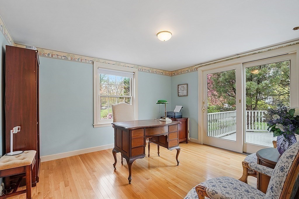 5 Gleason Road Lexington, MA 02420 - Photo 10 of 32 a workspace with furniture window and wooden floor