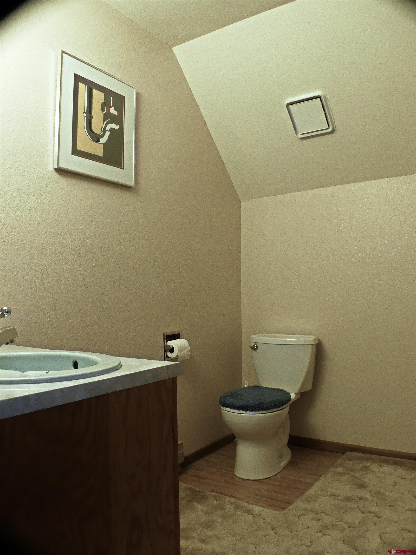 453 Ute Road Cimarron, CO 81220 - Photo 13 of 18 a view of a bathroom with a toilet