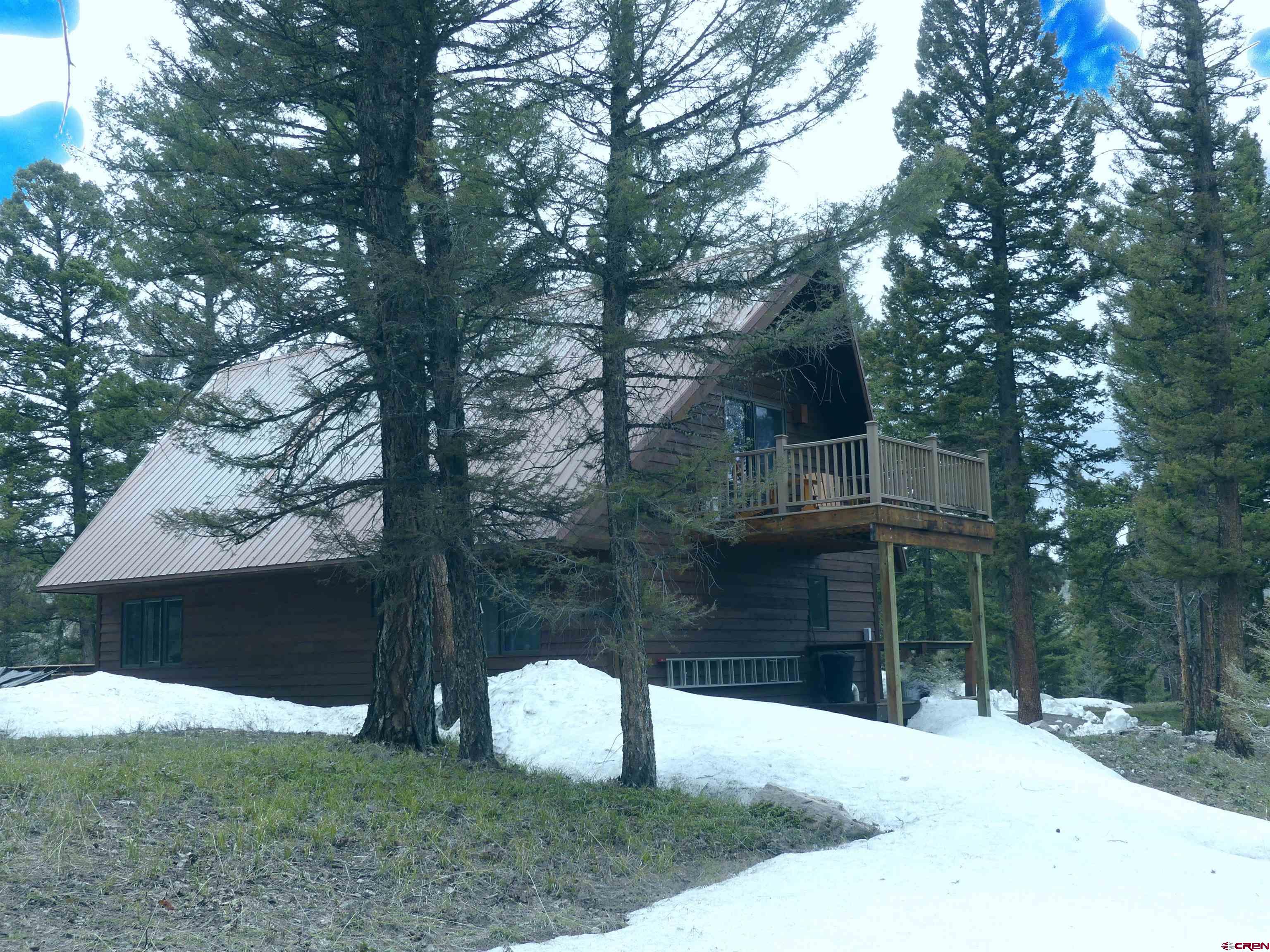 453 Ute Road Cimarron, CO 81220 - Photo 17 of 18 a backyard of a house with lots of green space