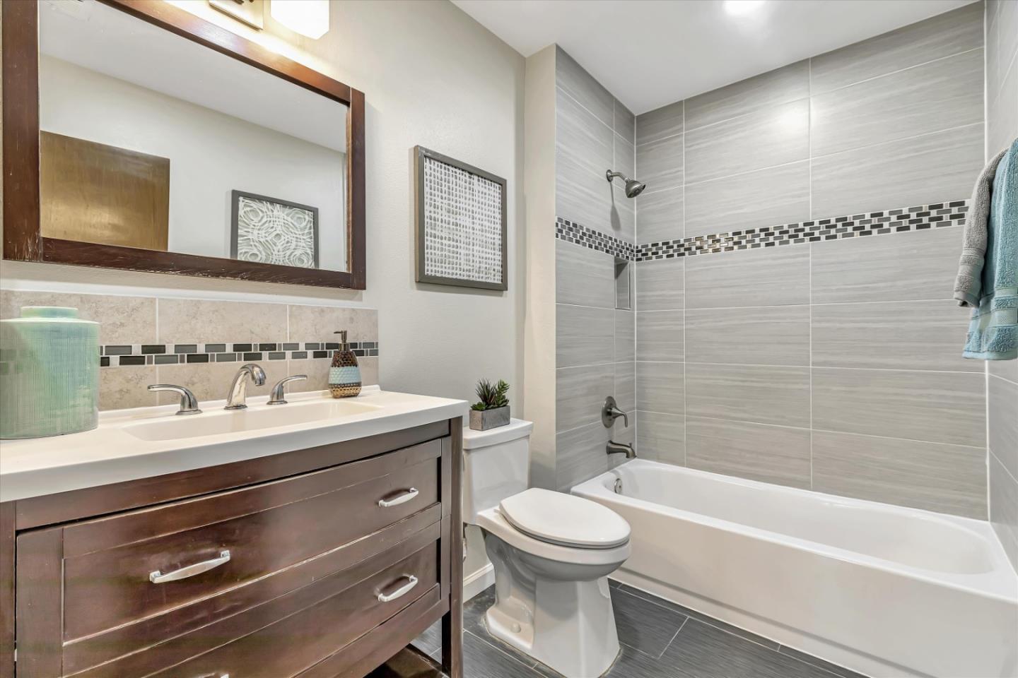 146 Brahms Way Sunnyvale, CA 94087 - Photo 15 of 24 a bathroom with a sink a toilet and shower