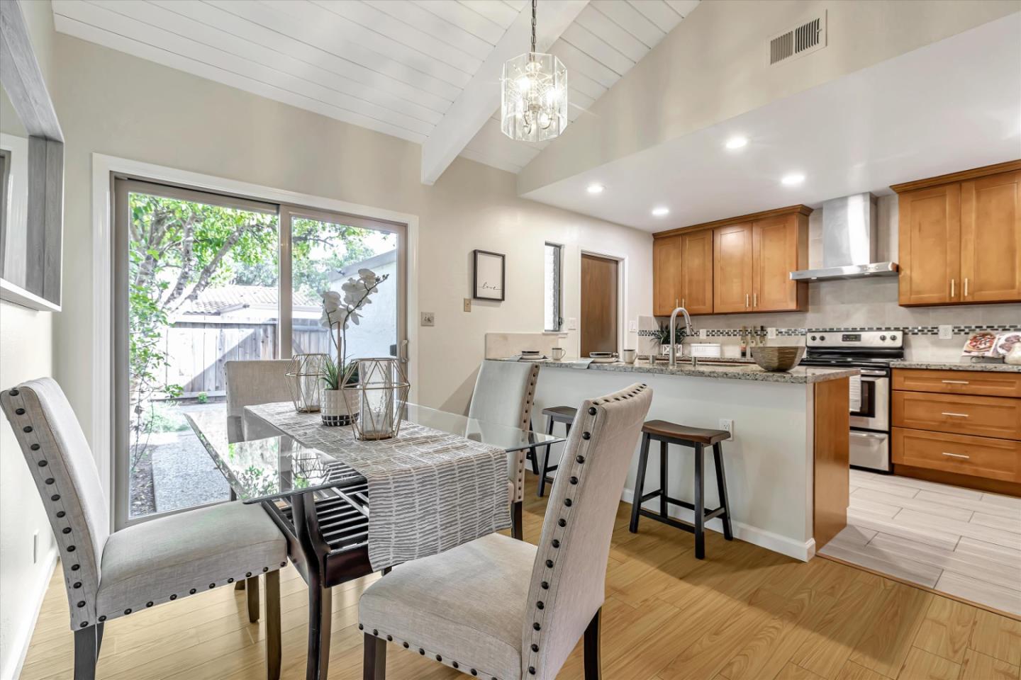 146 Brahms Way Sunnyvale, CA 94087 - Photo 8 of 24 a view of a dining room with furniture window and outside view