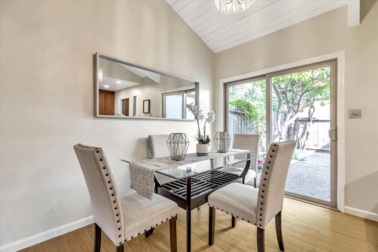 146 Brahms Way Sunnyvale, CA 94087 - Photo 9 of 24 a view of a dining room with furniture window and wooden floor