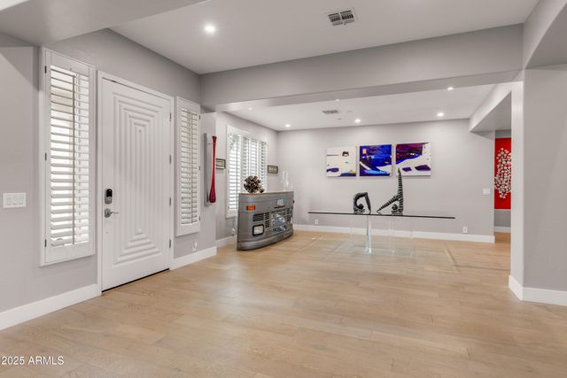 a front view of a house with porch