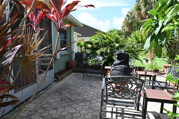 a view of outdoor space and deck