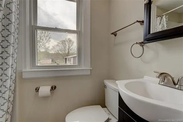 a bathroom with a sink and a toilet
