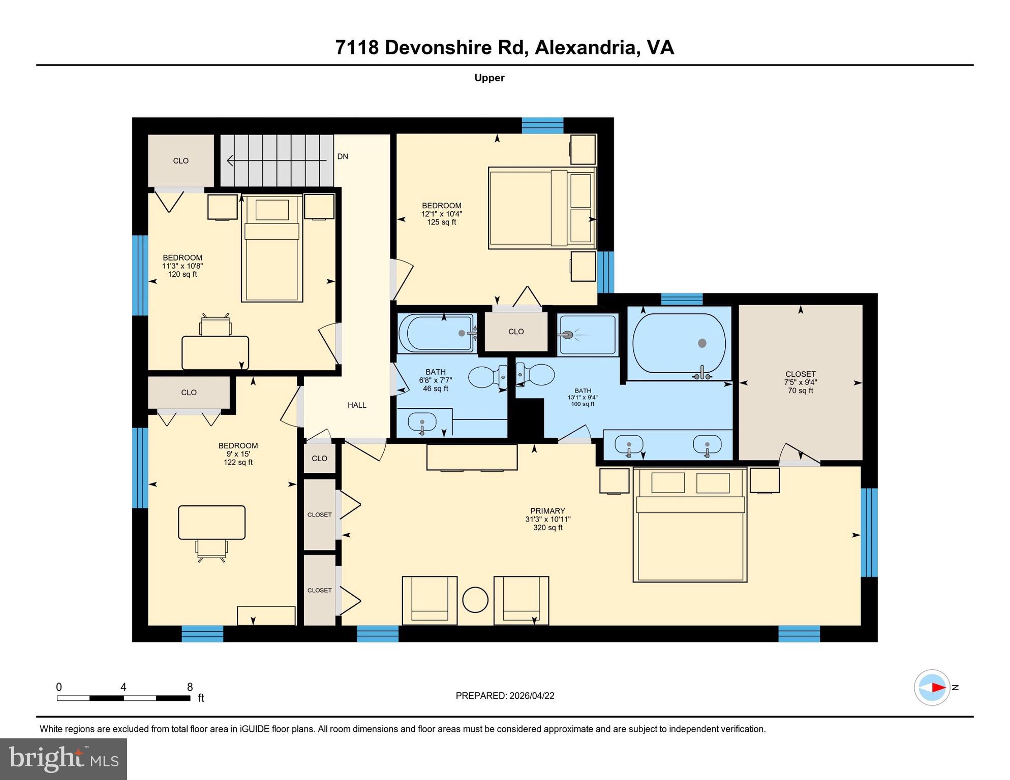 7118 Devonshire Road Alexandria, VA 22307 - Photo 49 of 88 Upper Level