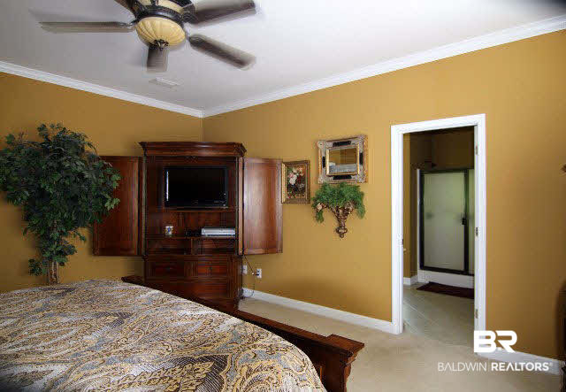 7263 Highpointe Place East Daphne, AL 36527 - Photo 15 of 22 Master Suite offers lots of space, walk-in closet, and a master bath with his/hers vanities, as well as separate shower and tub!