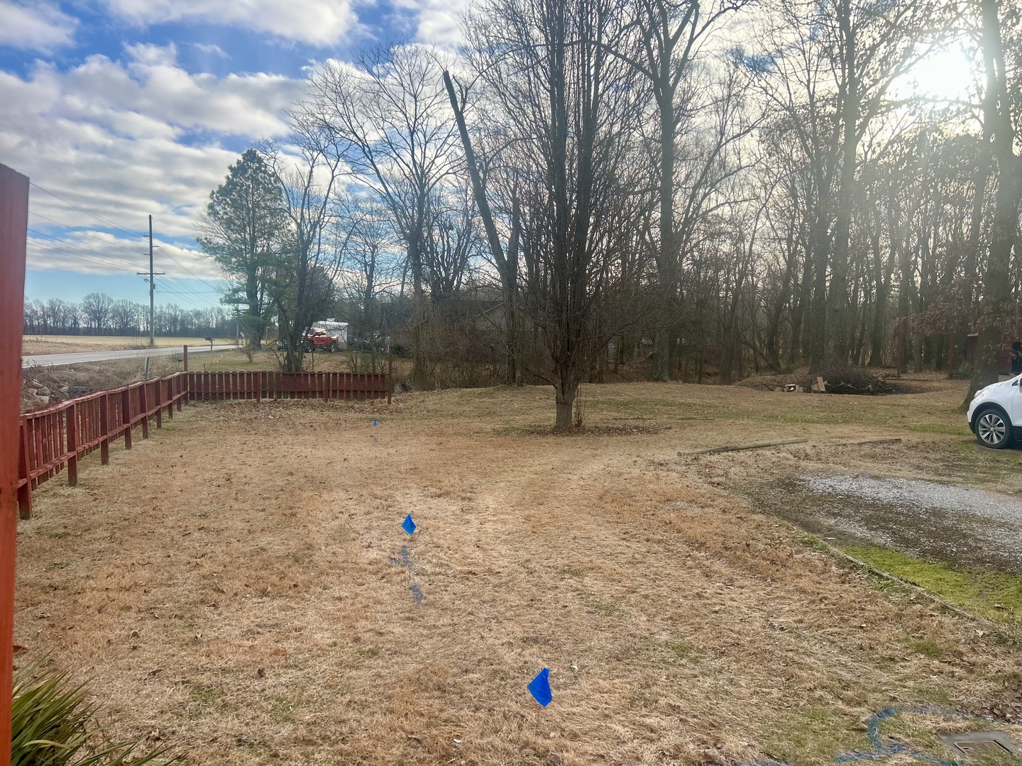 6 Carriage Lane Metropolis, IL 62960 - Photo 16 of 35 a backyard of a house with lots of green space