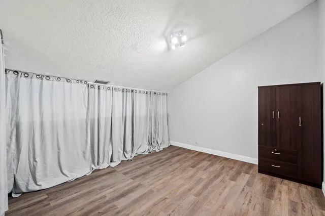 wooden floor in an empty room