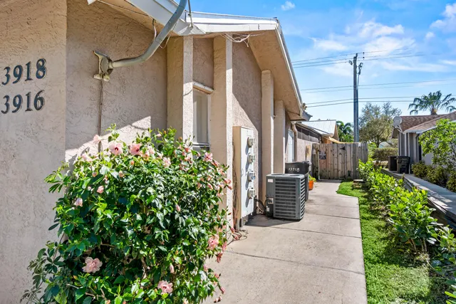 a view of a back yard of the house