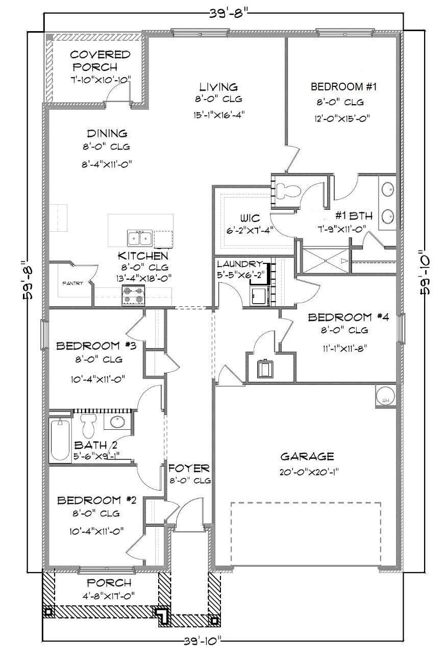 4420 Marine Loop Crestview, FL 32539 - Photo 33 of 33 Cali D FLOORPLAN updated