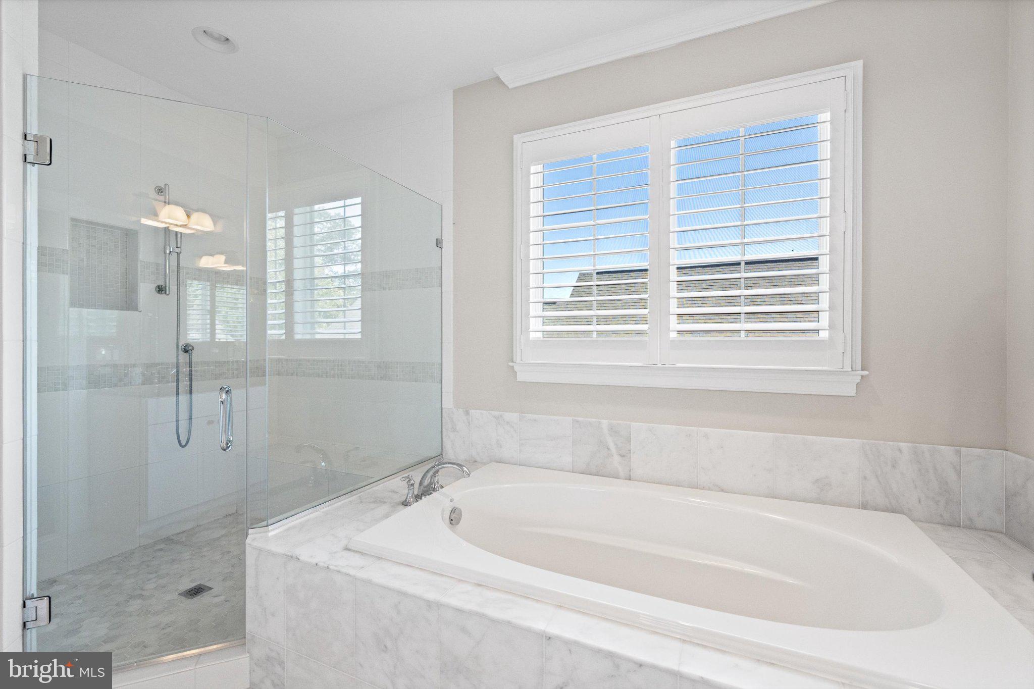 4519 25th Road North Arlington, VA 22207 - Photo 16 of 34 Primary En Suite Bathroom with soaking bathtub