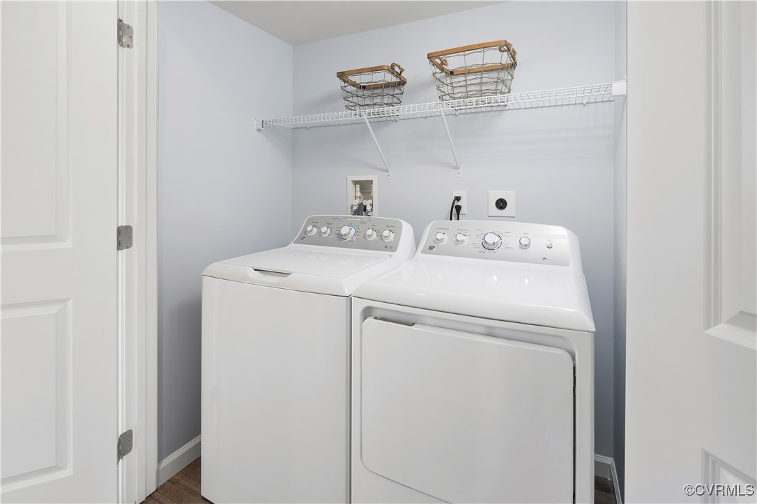 1248 Canterbury Ridge Road Richmond, VA 23224 - Photo 13 of 13 a utility room with dryer and washer