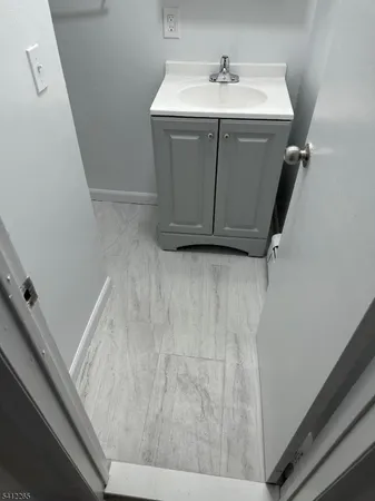 a utility room with a sink