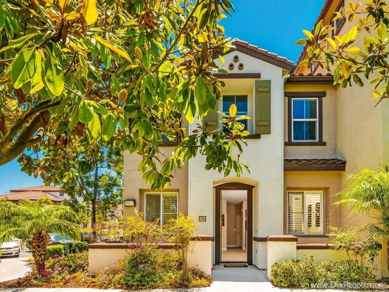 front view of a house