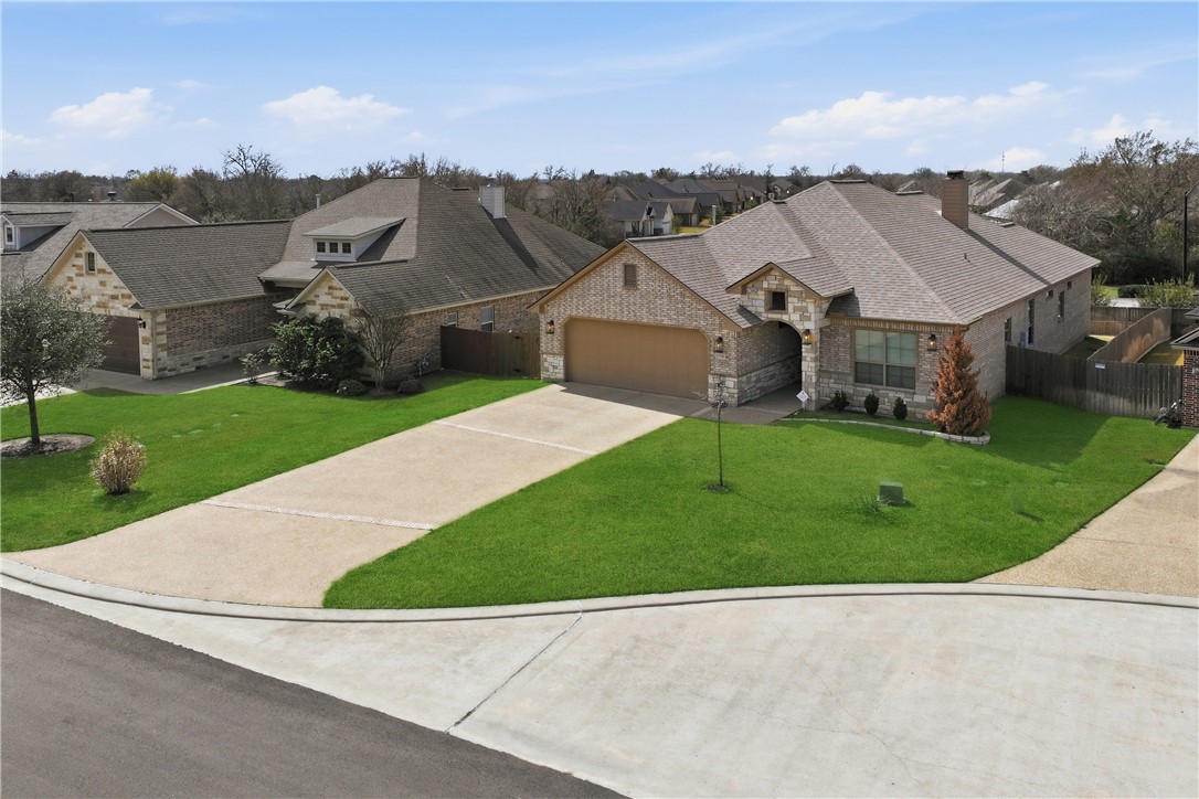 3516 Foxcroft Path Bryan, TX 77808 - Photo 5 of 38 an aerial view of a house