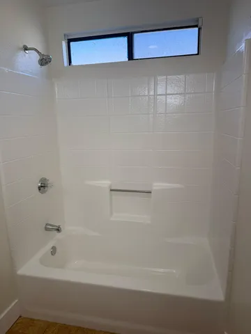 a view of a lake with outdoor space