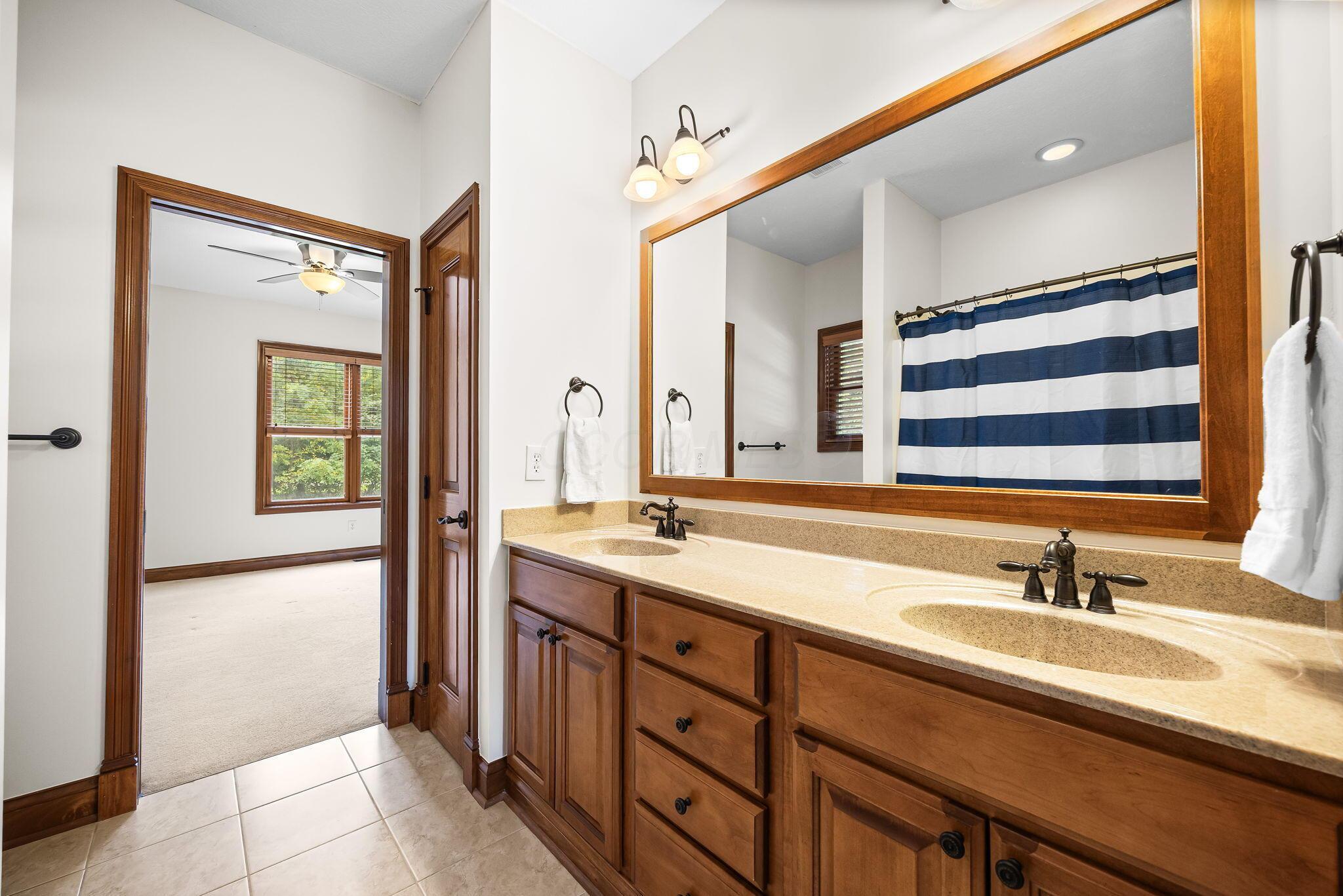 8312 Steitz Road Powell, OH 43065 - Photo 38 of 78 bathroom connect to bedroom 2 & 3