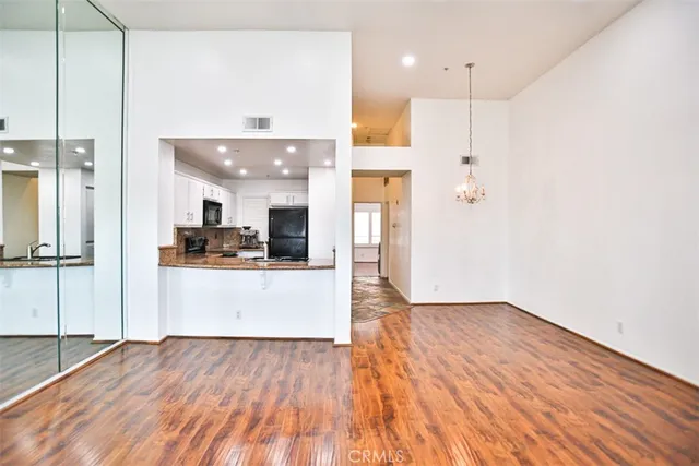 a view interior of the house and wooden floor