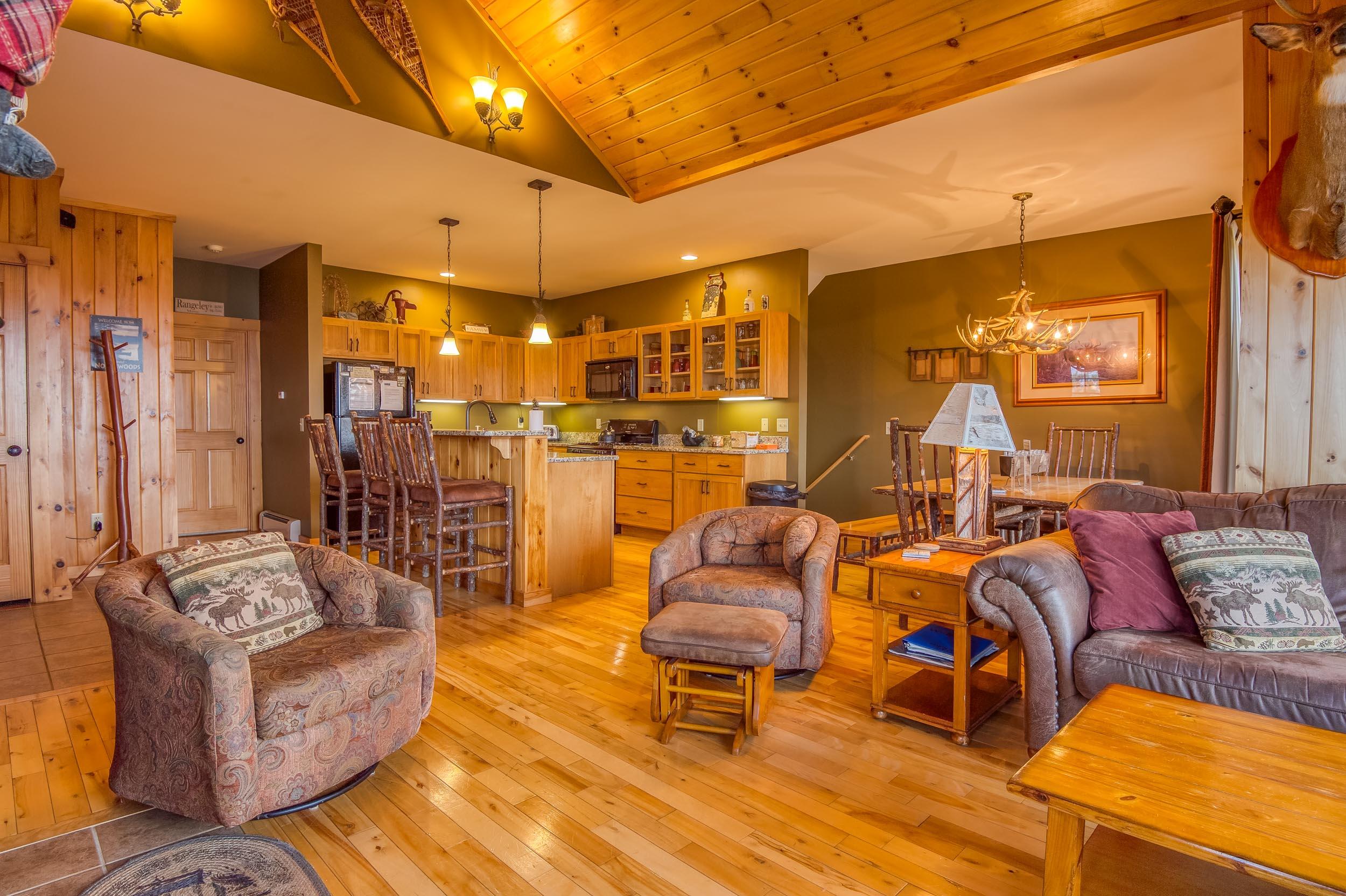 36 Whip Willow Farm Road, Unit 13 Rangeley, ME 04970 - Photo 7 of 42 Living area