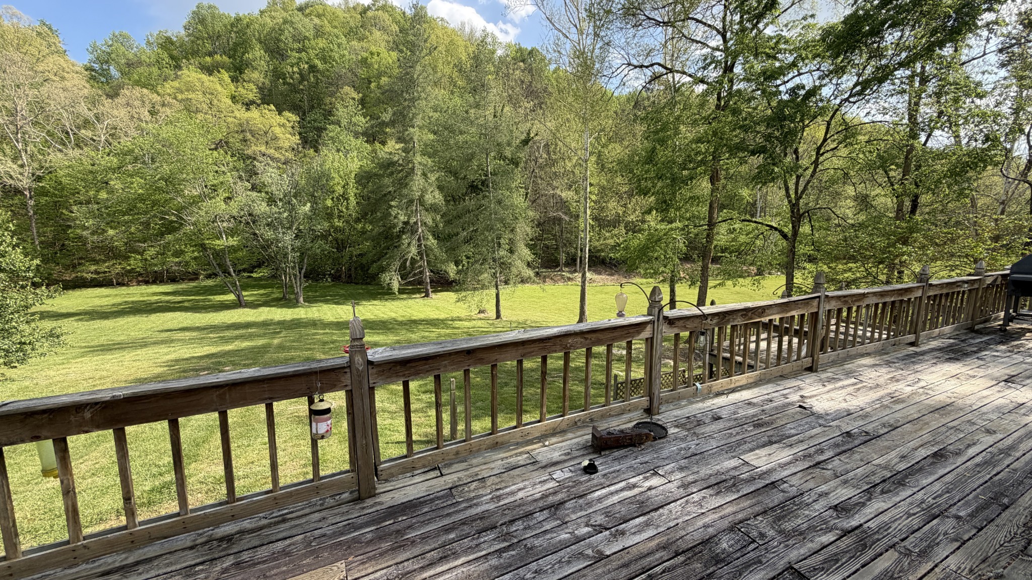 237 Brooks Road Maynardville, TN 37807 - Photo 19 of 20 a view of a wooden deck with a yard