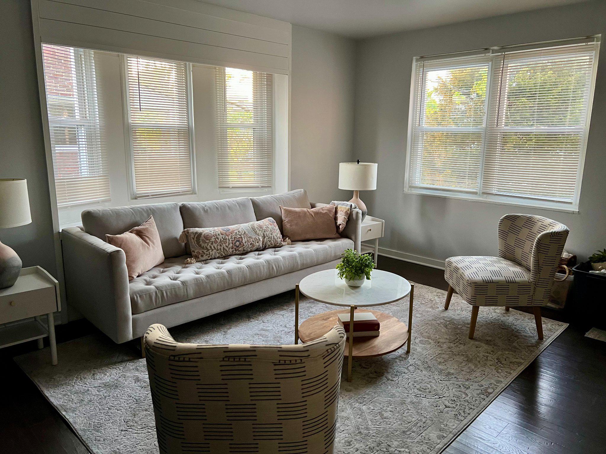261 Ridge Avenue Towson, MD 21286 - Photo 3 of 10 Generous Living Room with Bay Window