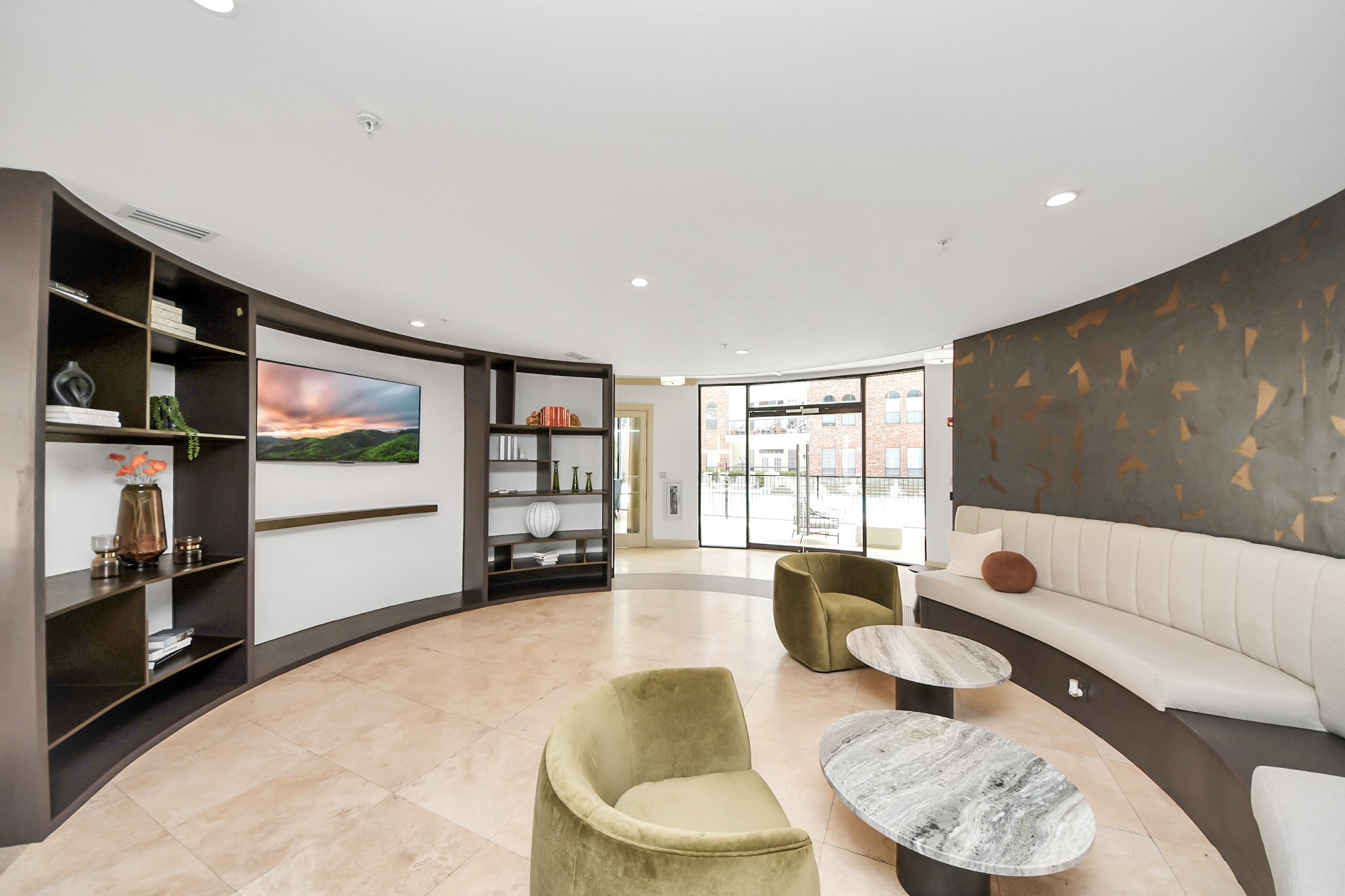 6363 San Felipe Street, Unit 235 Houston, TX 77057 - Photo 29 of 43 a living room with furniture window and flat screen tv